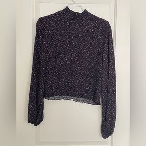 WILD FABLE Smocked Blouse size L BNWT